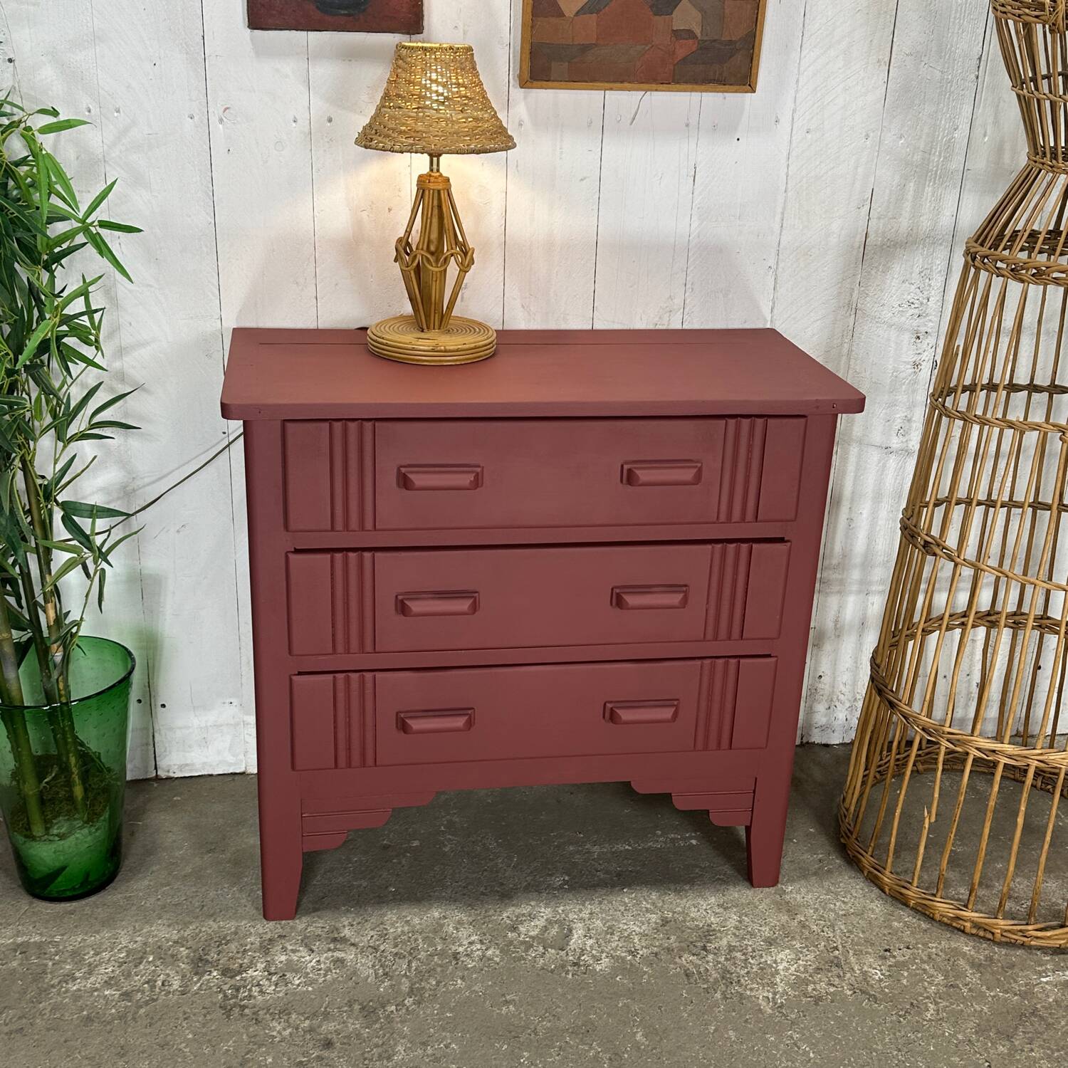 Art Deco chest of drawers