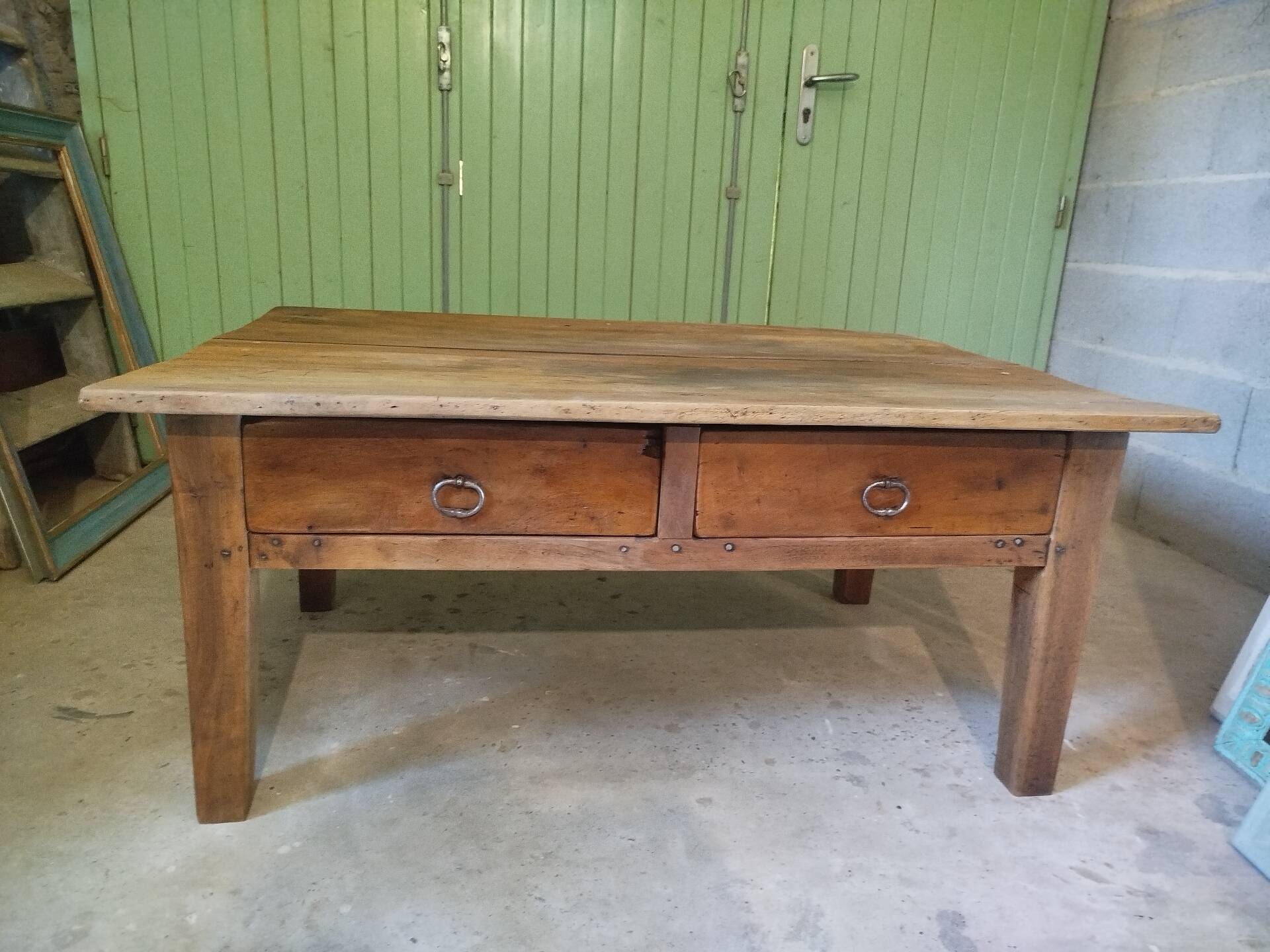 Table basse de ferme ancienne