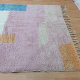 Handmade wool rug large size 200 x 300 cm