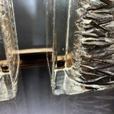 Pukeberg Wall Lamps – Pair Scandinavian Glass Sconces 1960s