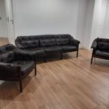 Sofa and 2 armchairs set by Arne Norell Sweden 1960s