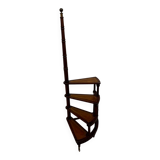 Spiral staircase of the Georgian library, 1950, England.