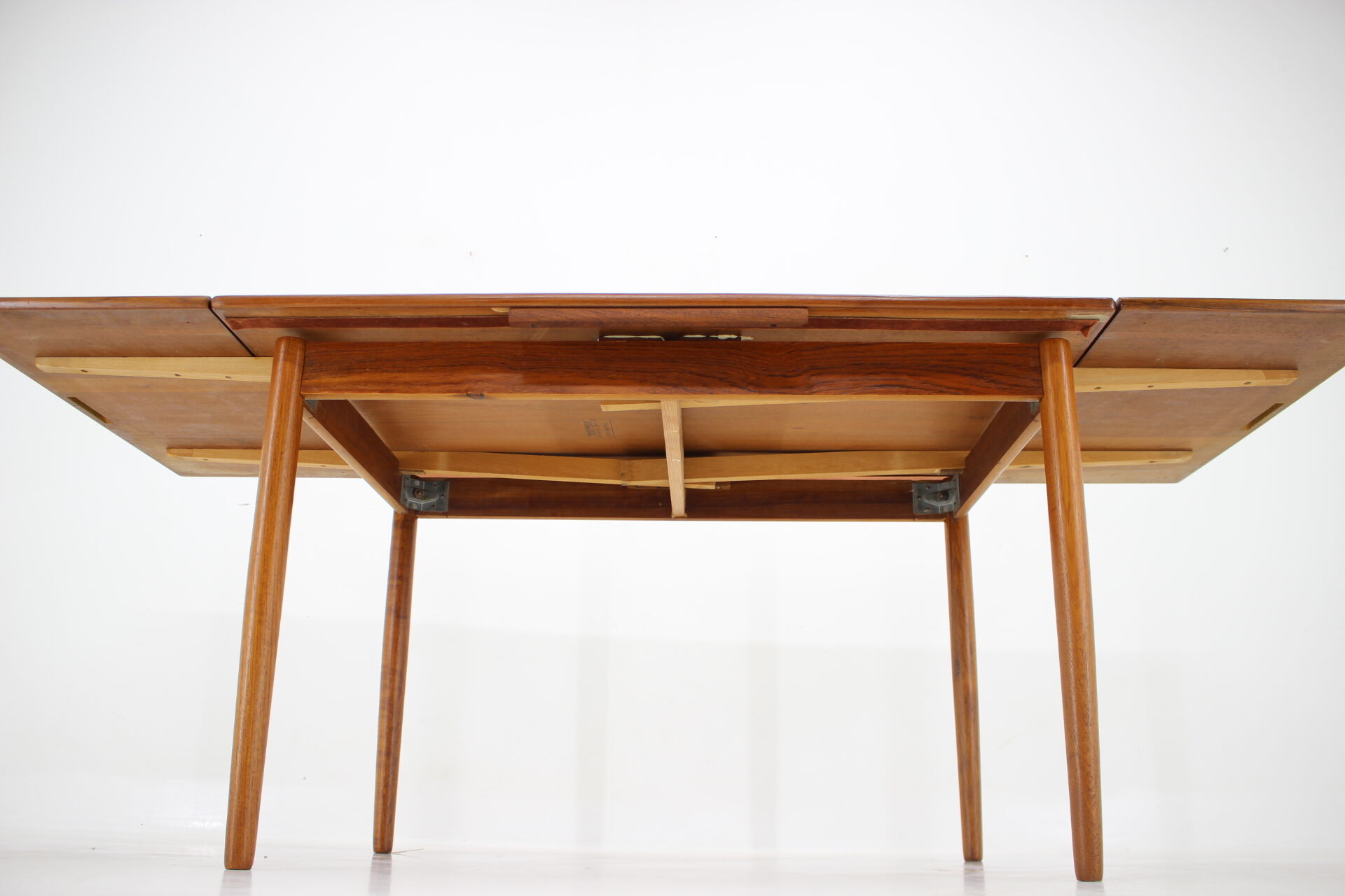 1960s Teak Extendable Dining Table by Rogenstrup Mobelfabric, Denmark