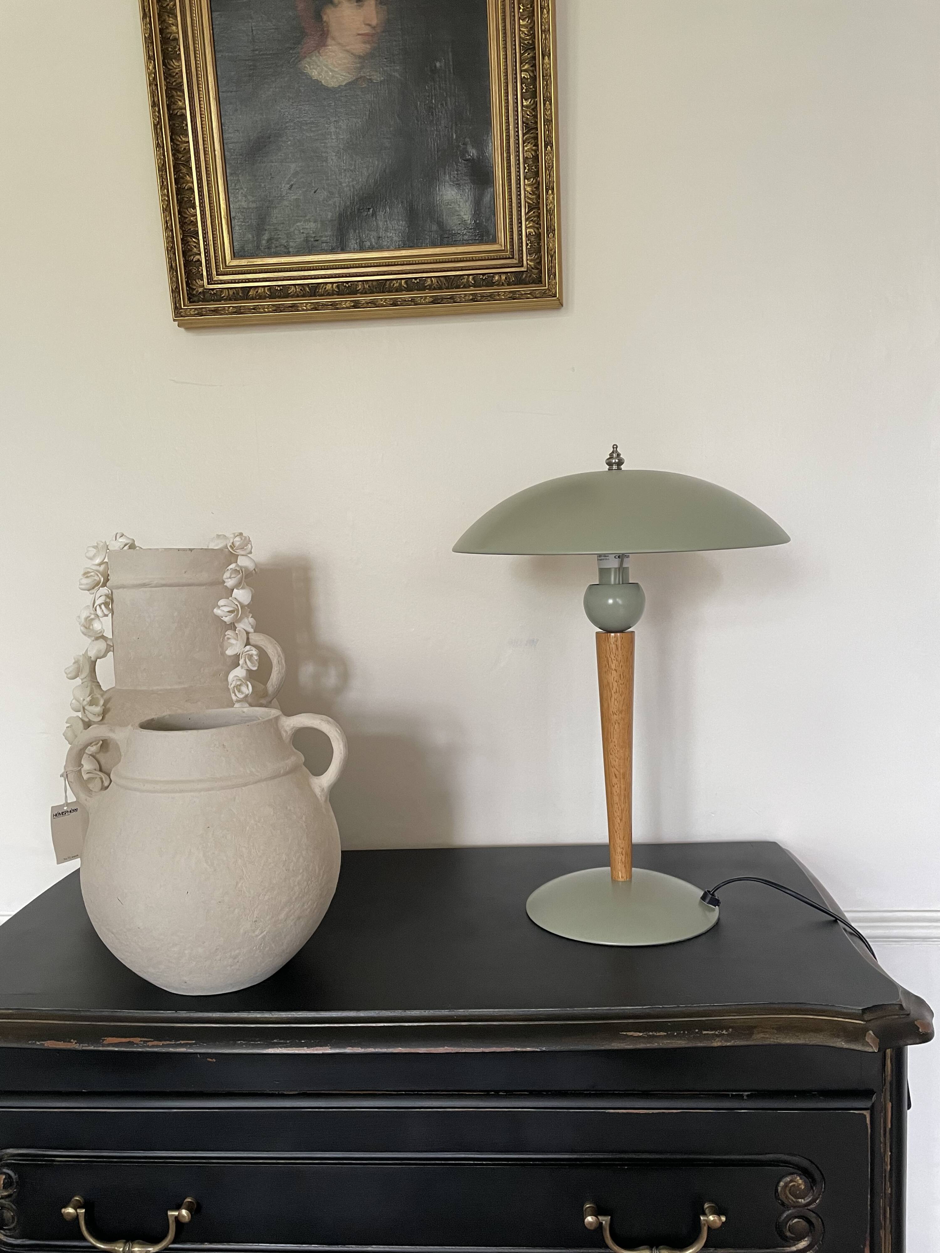 “Paquebot” lamp in wood and metal