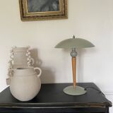 “Paquebot” lamp in wood and metal