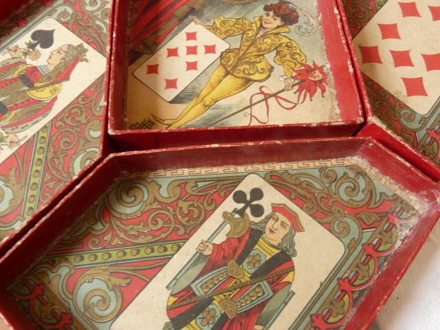 Ancient game of yellow wooden dwarf with pawns