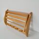 Mid-century wall folding  hanger and shelf, 1960's.