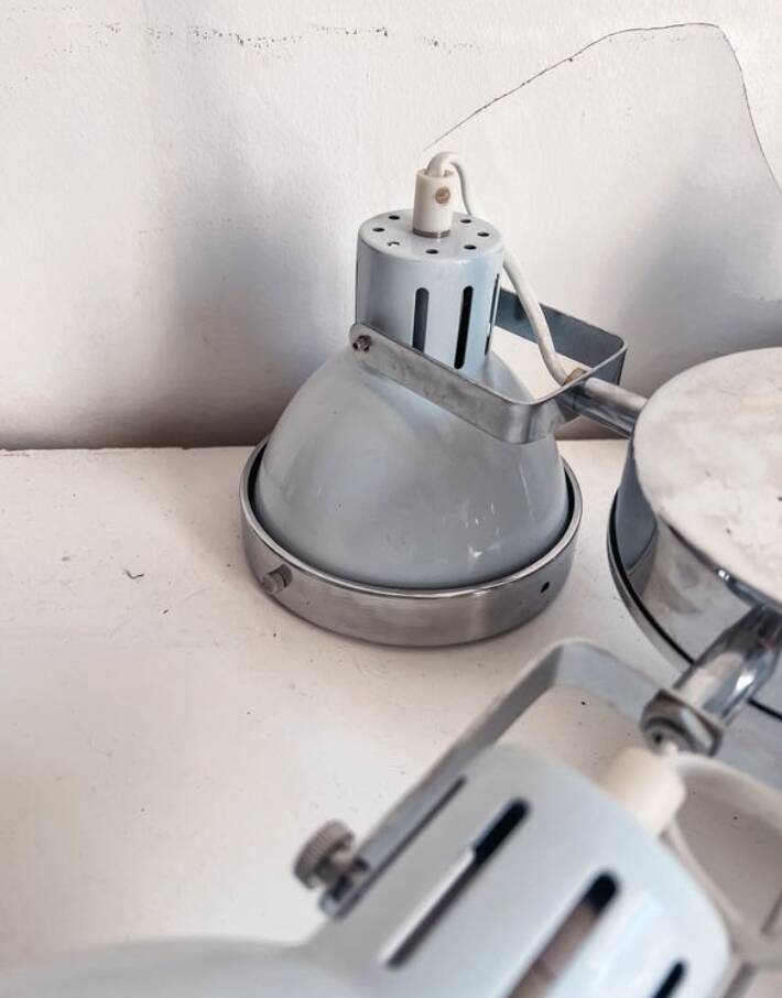 Vintage 4-spot pendant light – Space Age 1970s design