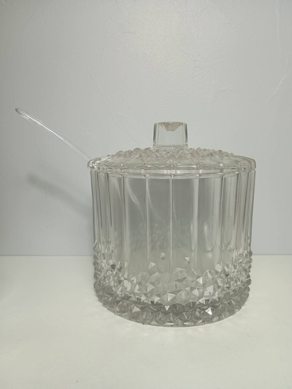 Crystal punch or cocktail service by Anna Hütte from the 1970s.