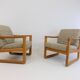 Paire de fauteuils par Johannes Andersen