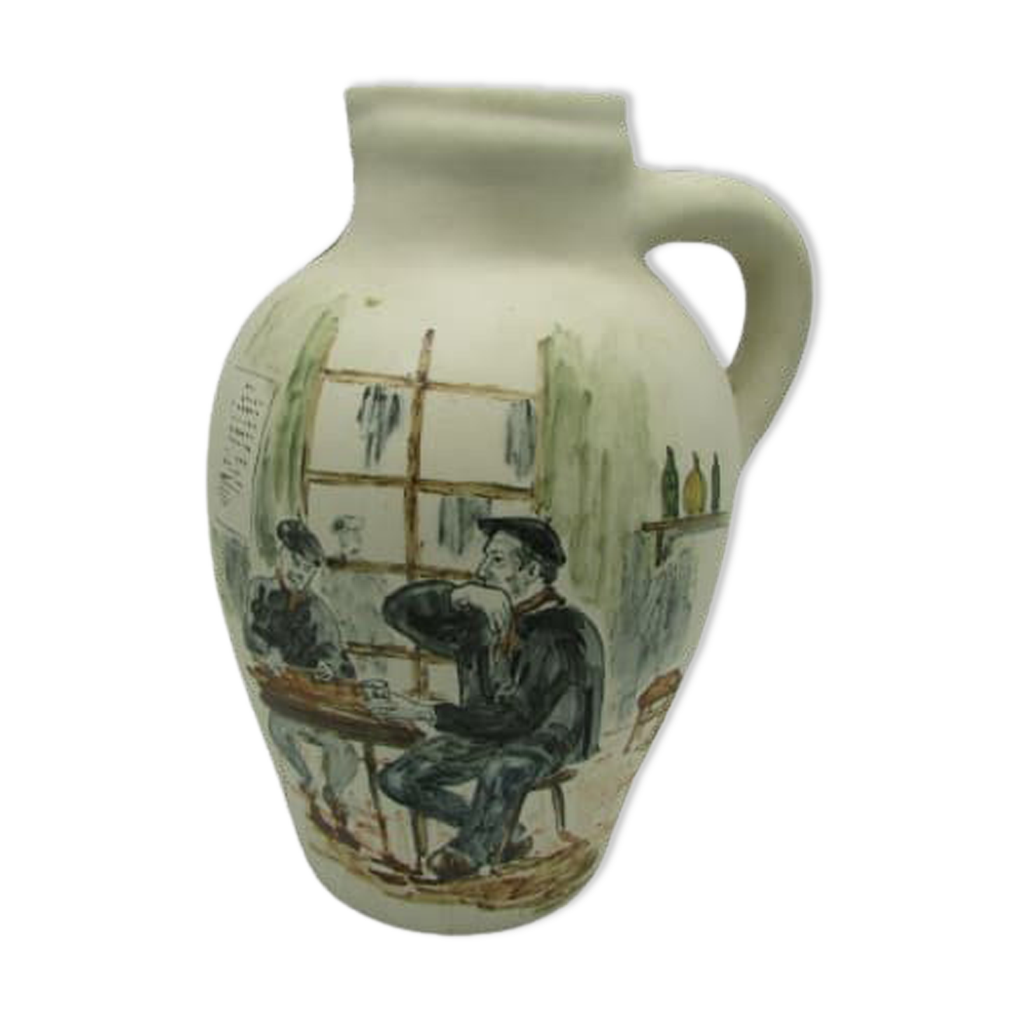 Jug pottery Cazalas bistro décor