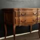 Carved wooden chest of drawers
