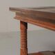 Modernist oak dining table, France, 1940–1950