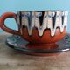 Tasse et soucoupe Trojan Bulgarie