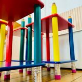 Set of 4 “Crayon” bedside tables - 1980s - Pierre Sala