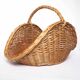Light rattan log basket