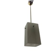 Stilnovo opaline glass light pendant 1950’s