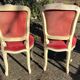 Paire de chaises style Louis XV