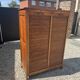 Double curtain binder