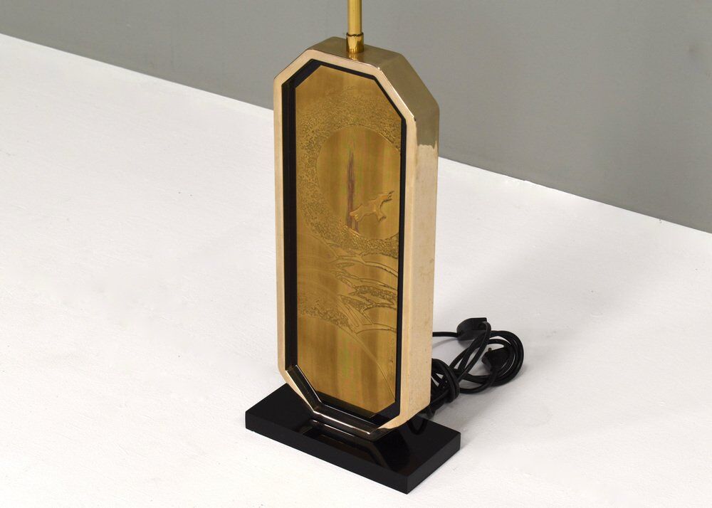 Table lamp by Georges Mathias for Maho, Belgium, 1970