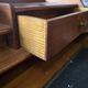 Solid cherry desk with sliding top