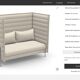 Beige Vitra Alcove Highback 2-seater sofa – Ronan & Erwan Bouroullec
