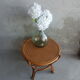 Round rattan coffee table
