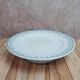 Antique Saint-Amand pedestal compote model 4500 – delicate green decoration