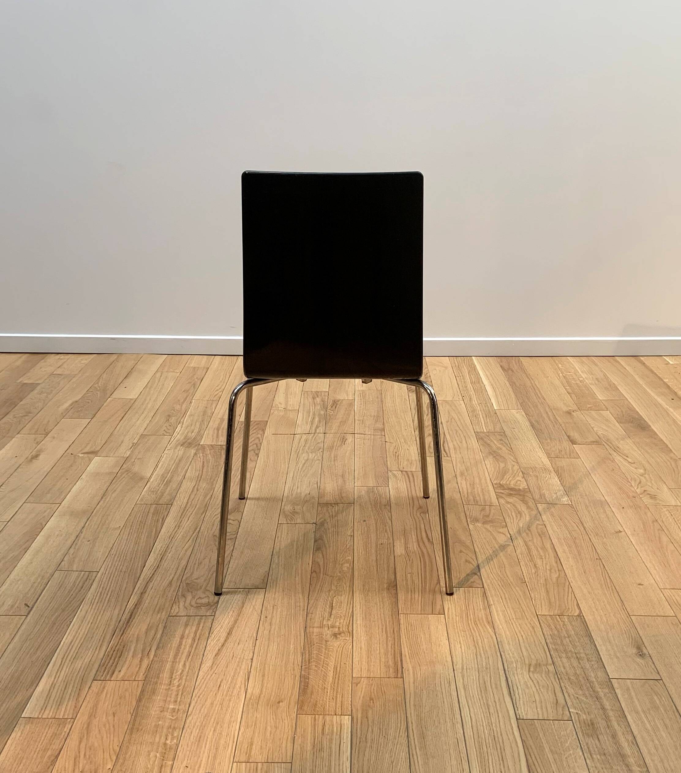 Set of 6 designer chairs Galvano Tecnica