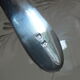 Pair of Gallia ewers in crystal and silver metal