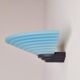 Vintage Wall Lamp from AV Mazzega, 1980s