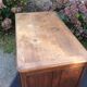 Vintage neo Louis XV desk in solid oak.