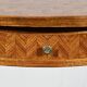 Small Marquetry Living Room Table, Louis XV / Louis XVI Transition style – 1920