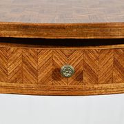 Small Marquetry Living Room Table, Louis XV / Louis XVI Transition style – 1920