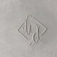6 grandes serviettes de table anciennes en coton damassé et monogrammées