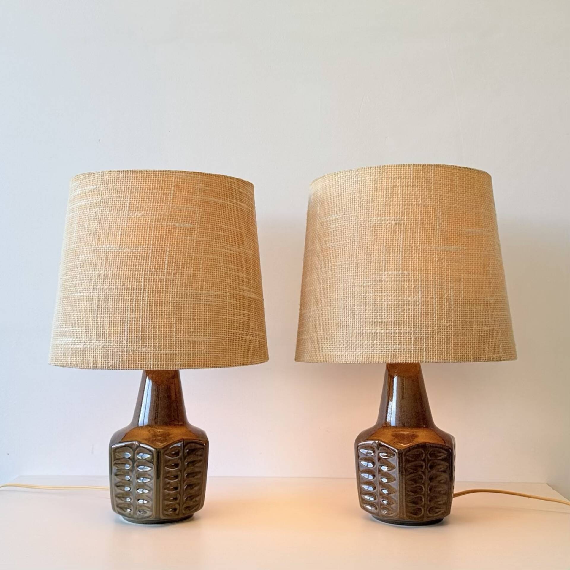 Paire de lampes de table Søholm