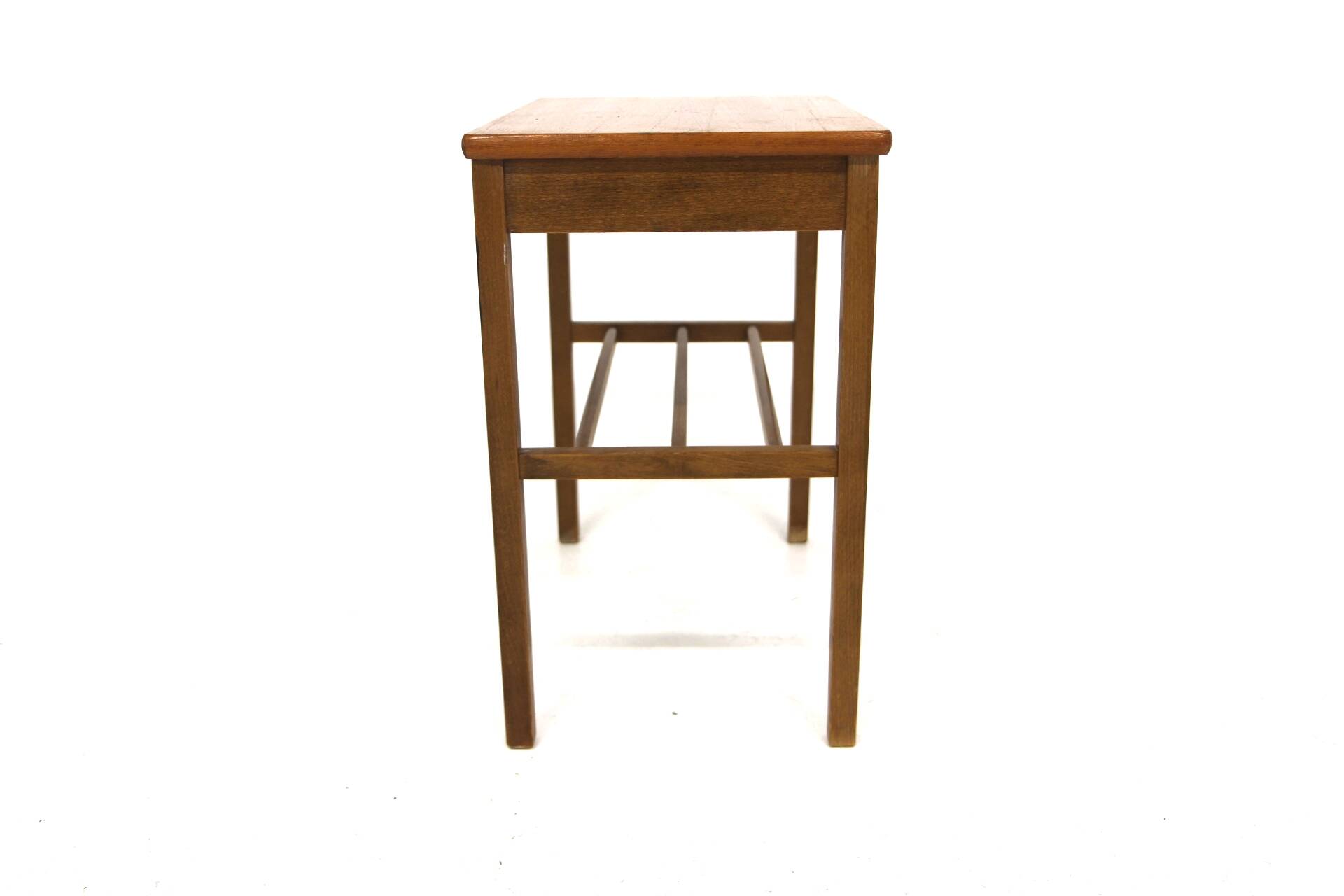 Table de chevet scandinave en teck, Suède, 1960