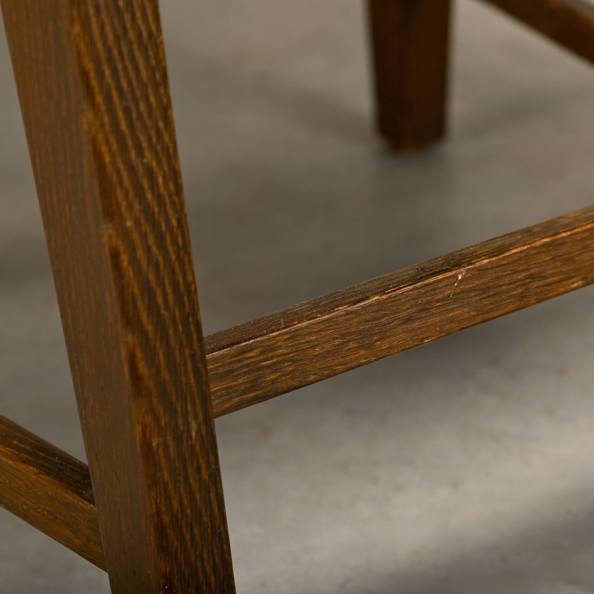 Henning Kjærnulf vintage set Razorblade Dining Chairs High Back, Denmark