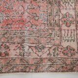 7x11 Pale Red Classic Vintage Rug, 204x335Cm