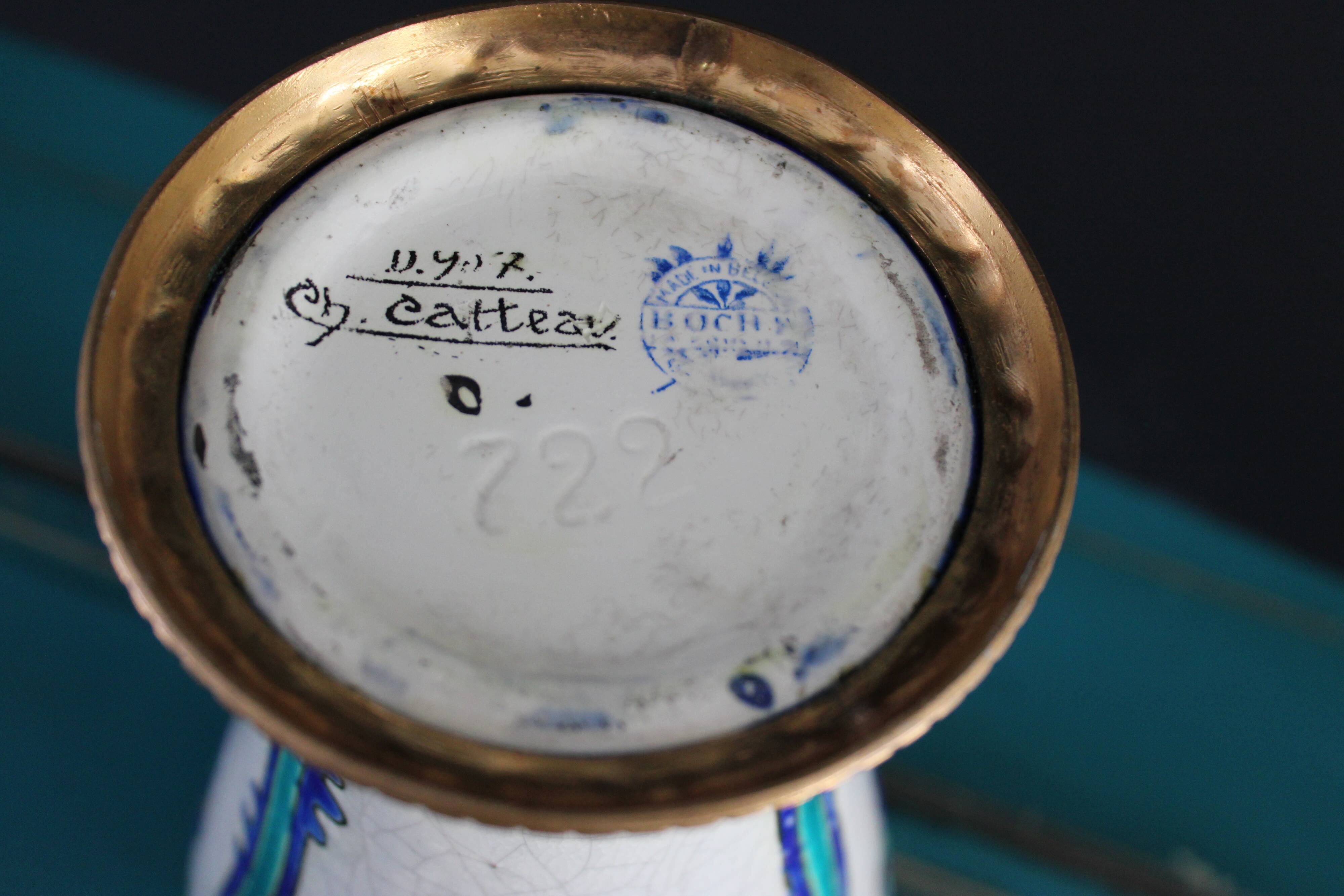 vase Charles Catteau (1880-1966) - Boch Frères la Louvière