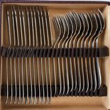 12 stainless steel fish cutlery