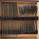 12 stainless steel fish cutlery