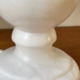 Pair of Vintage Alabaster Stone Lamps