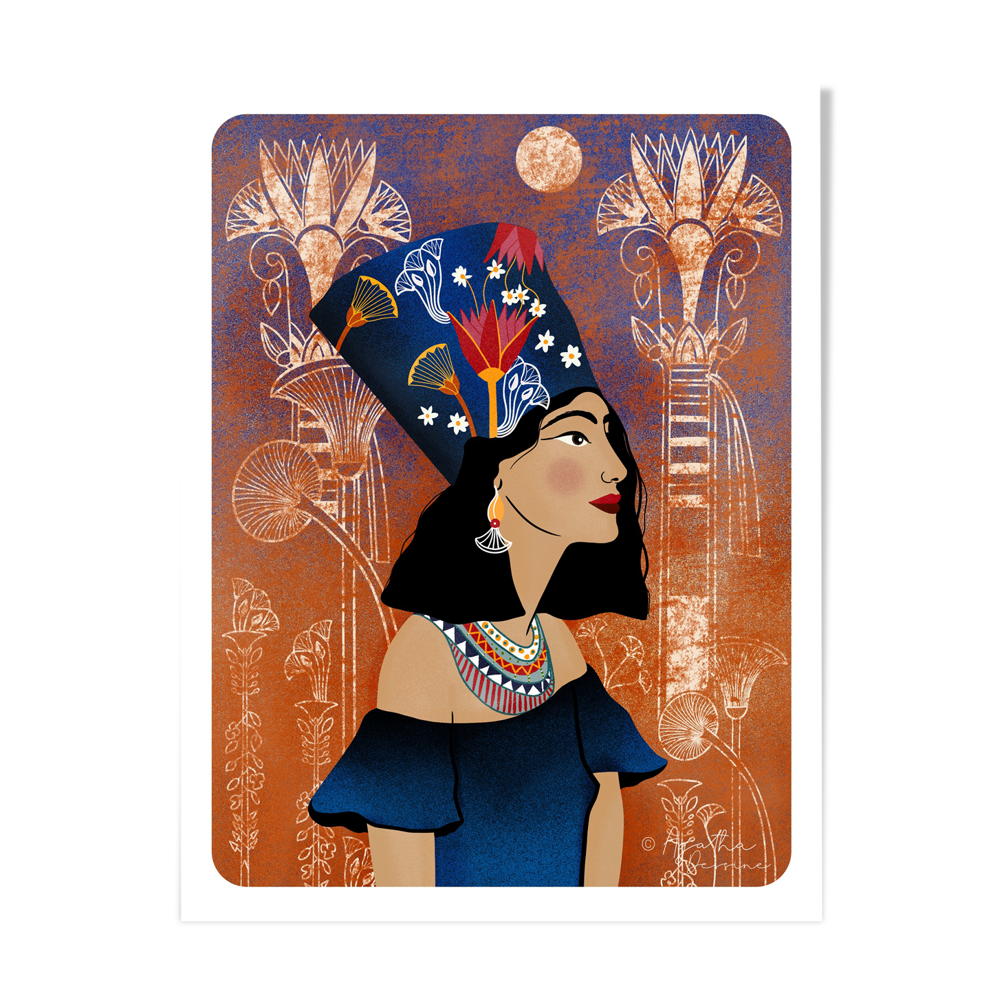 Illustration « femme d'egypte »