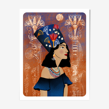 Illustration "woman of egypt"
