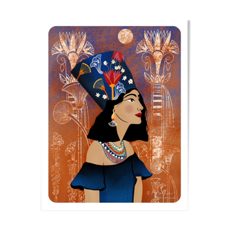 Illustration "woman of egypt"