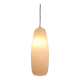 Suspension en verre de Murano blanc par Massimo Vignelli pour Venini, Italie 1960's