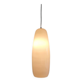 Suspension en verre de Murano blanc par Massimo Vignelli pour Venini, Italie 1960's