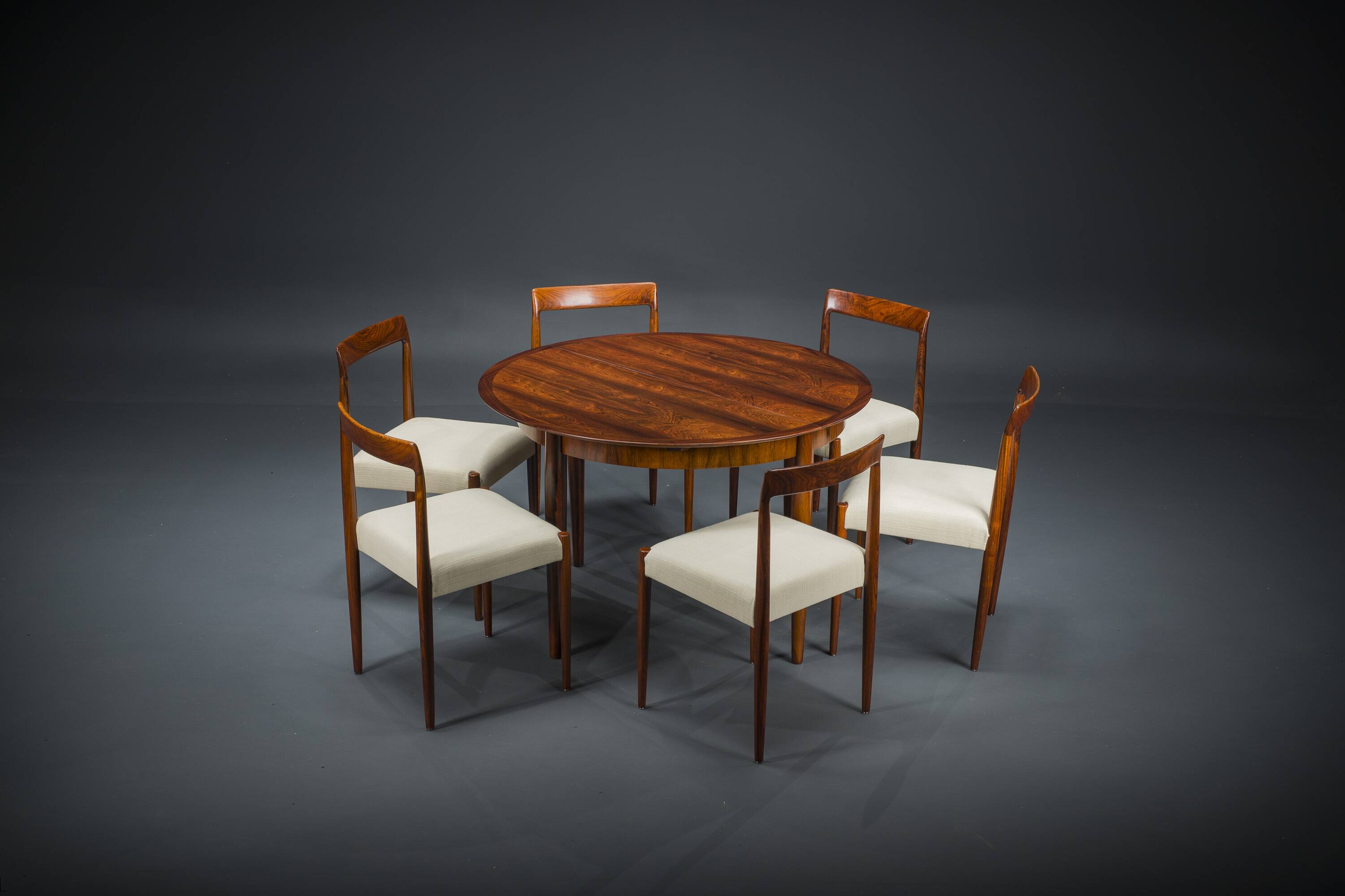 Round table attributed to Ernst Martin Dettinger for Lübke, 1960s