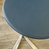 Table basse en verre fumé 70s